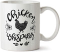 Chicken Lover Gift Mom Whisperer Funny Backyard Farmer 11 oz Coffee Mug Gift