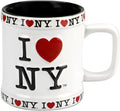 City-Souvenirs I Love NY Mug Deluxe, White 11oz