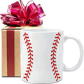 Dnuiyses Novelty Baseball Mug for Baseball Fans, Sports Lovers, Coaches & Players - Funny Gift for Men & Women