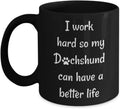 Daschund Mug for Dad Gift Best Dachshund Dad Mug for Fathers Day Gift for Dog Lover Dachshund Mug Doxie Lover Wiener Dog Dad Gift for Him