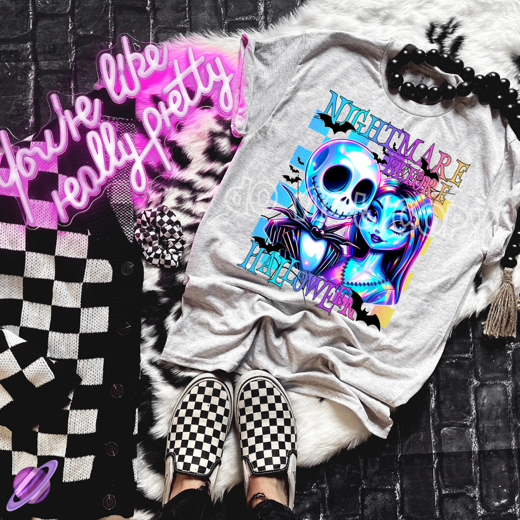 NIGHTMARE HALLOWEEN TEE Hoodie, Sweatshirt | CoreVibeTees.com (Image 1)