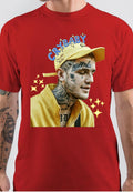 Lil Peep Red T-Shirt Hoodie, Sweatshirt | CoreVibeTees.com