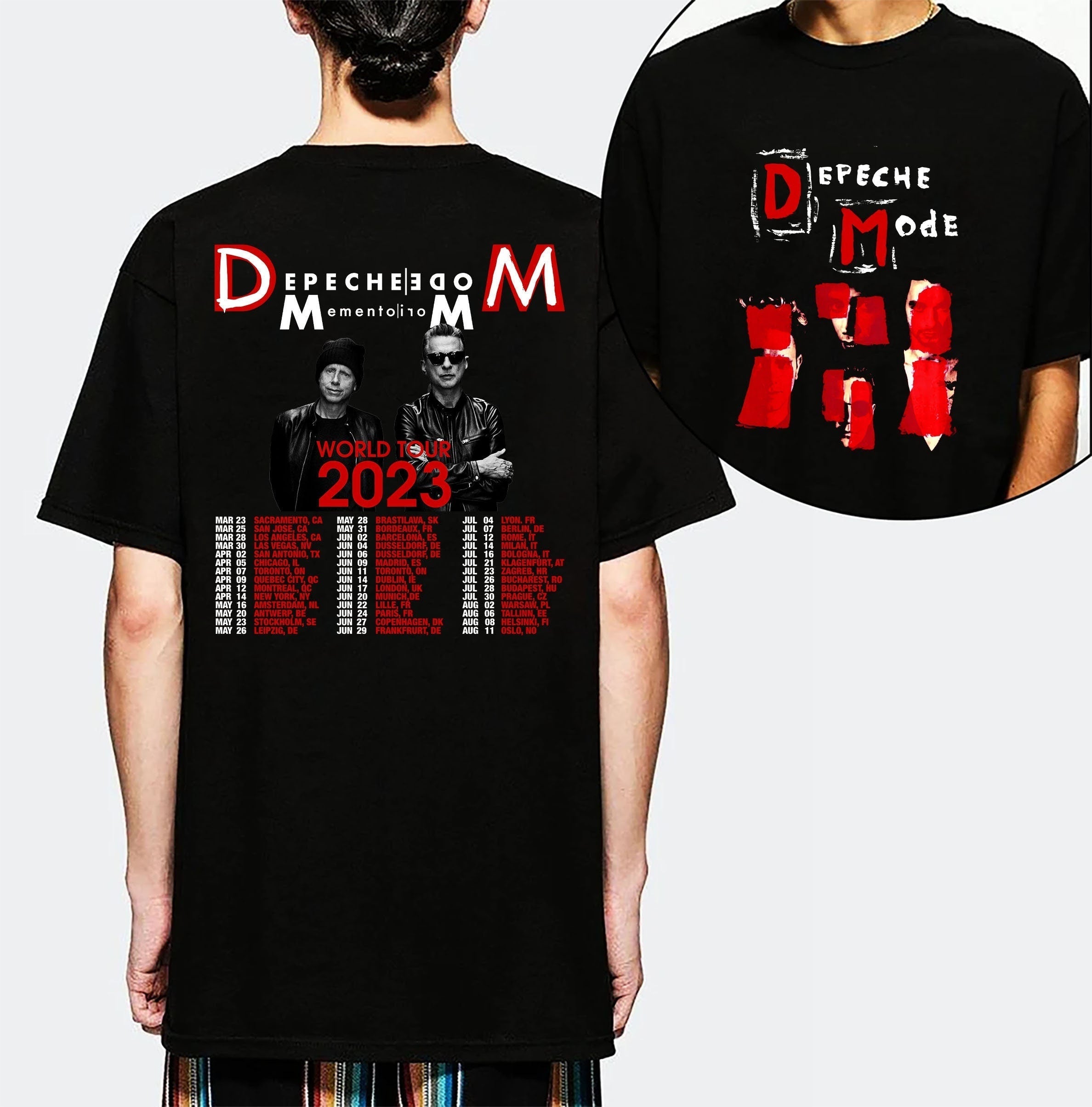 Depeche Mode Memento Mori Tour T-shirt, Depeche Mode Presale Code Shirt 2023 Hoodie, Sweatshirt | CoreVibeTees.com
