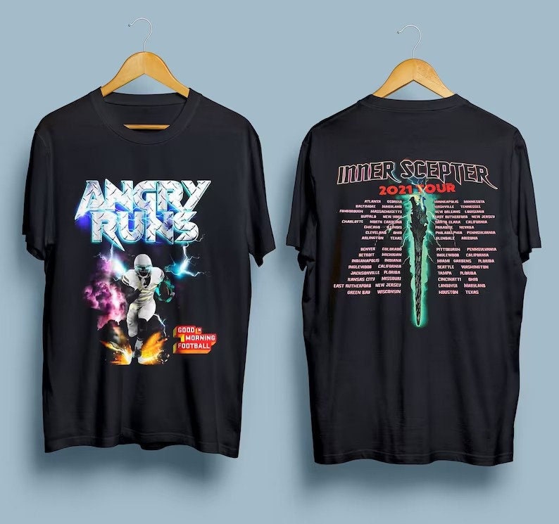 Kyle Brandt Angry Runs Shirt, Kyle Brandt Shirt, Angry Runs Good Morning Football Hoodie, Sweatshirt | CoreVibeTees.com
