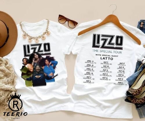 2 Sides The Special Tour 2023 Li.z.zo Concert T-Shirt, Li.z.zo US Tour 2023 With Special Gue T-shirt Hoodie, Sweatshirt