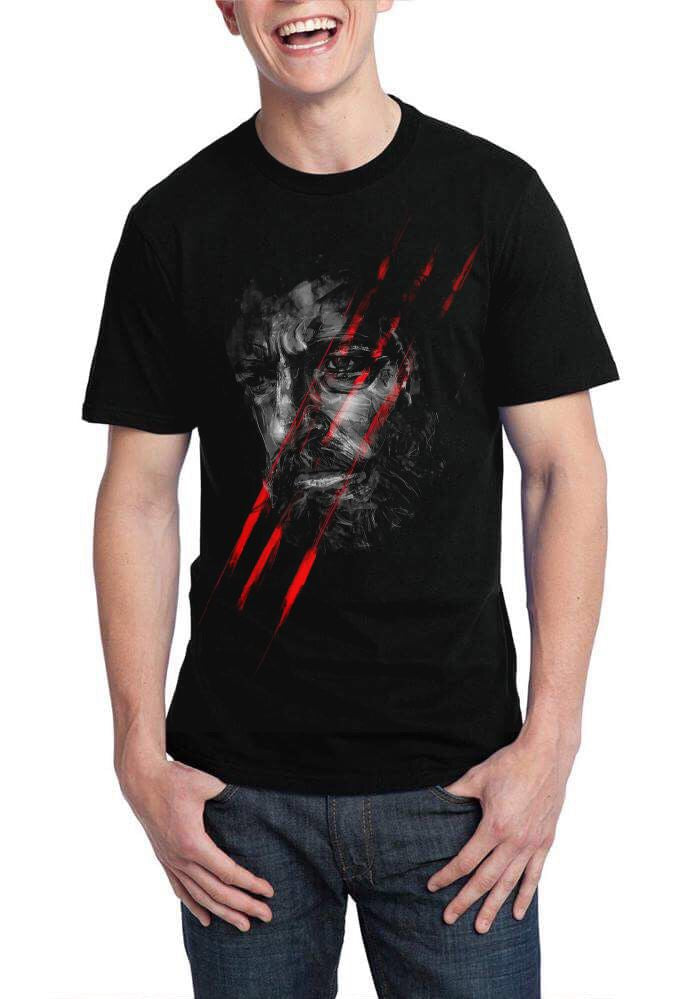 Wolverine Logan Black T-Shirt Hoodie, Sweatshirt | CoreVibeTees.com