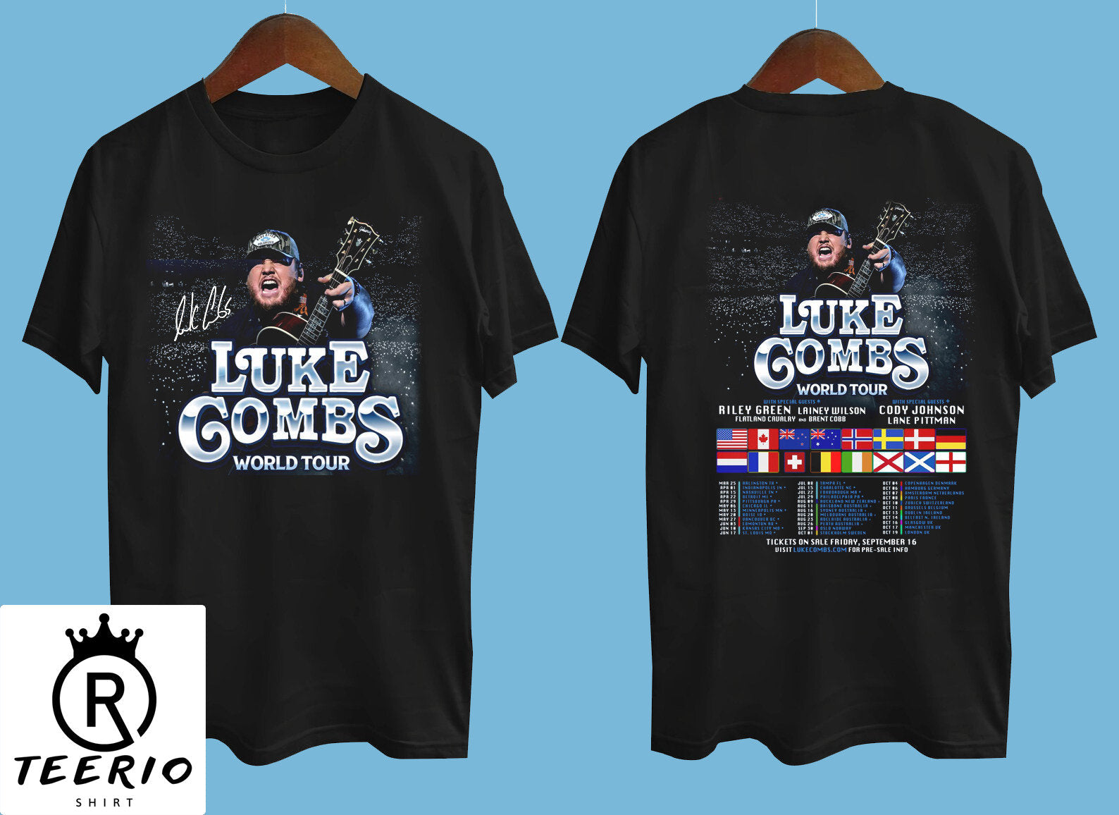 L.uk.e C.ombs 2023 World Tour Stadium in 2023 Shirt Hoodie, Sweatshirt | CoreVibeTees.com