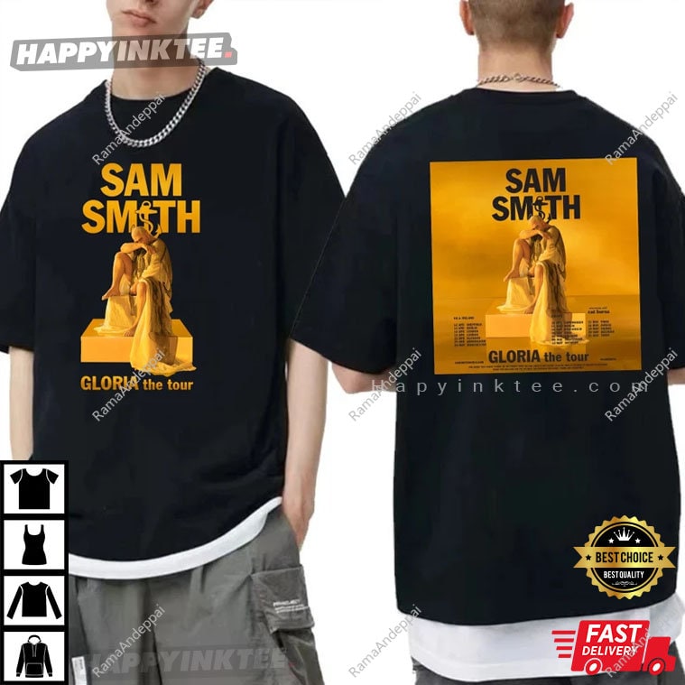 Sam Smith Gloria The Tour 2023 Fans Gift T-Shirt Hoodie, Sweatshirt | CoreVibeTees.com