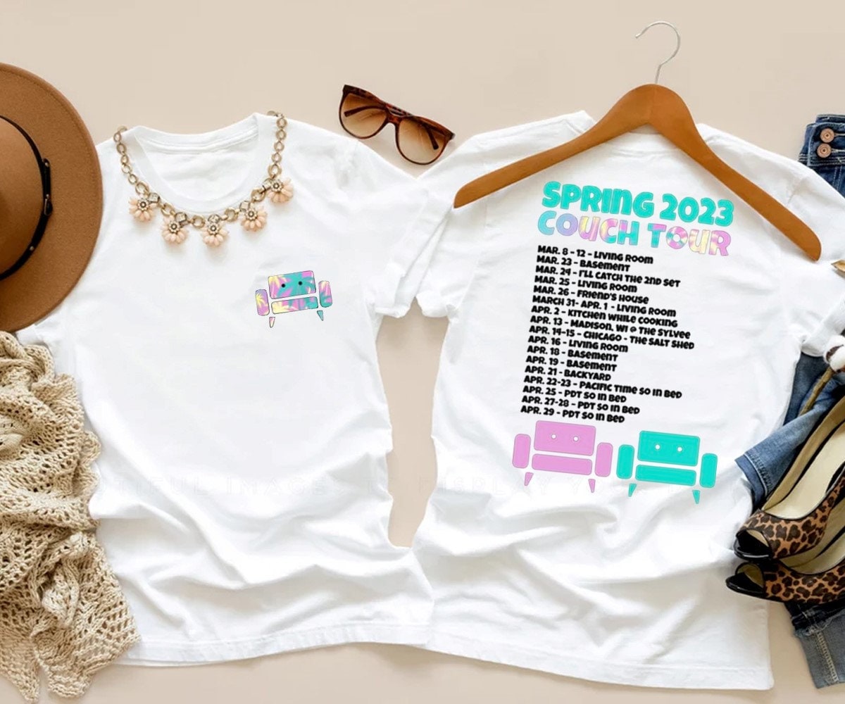 Couch The Band Spring 2023 Couch Tour T-Shirt, Couch Spring Tour 2023 T-Shirt, Couch The Band Tour 2023 Shirt Hoodie,...