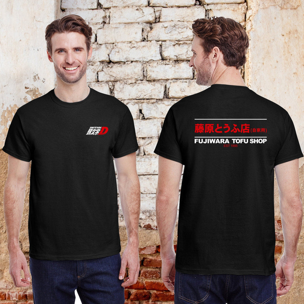 Fujiwara Tofu Shop Shirt, Initial D T shirt Hoodie, Sweatshirt | CoreVibeTees.com