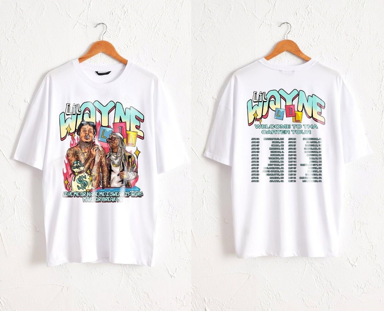 Lil Wayne Welcome To Tha Carter Tour T-shirt , Lil Wayne Tour 2023 Shirt Perfect Gift For Fan Hoodie, Sweatshirt