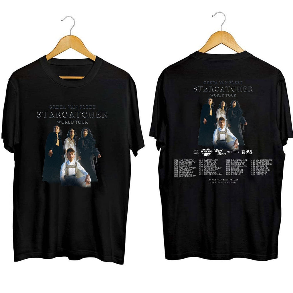 Greta Van Fleet Starcatcher World Tour 2023 Shirt, Greta Van Fleet Band Fan Shirt, Greta Van Fleet 2023 Tour Shirt...