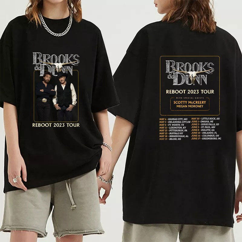 Brooks & Dunn 2023 Tour Shirt For Fan, Brooks And Dunn Vintage Country Concert Shirt, Brooks and Dunn Tour 2023 Hoodie,...