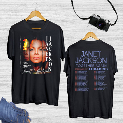 2023 Tour Janet Jackson Together Again Tour T-Shirt, Janet Jackson Shirt, Janet Jackson Fan Gift Hoodie, Sweatshirt