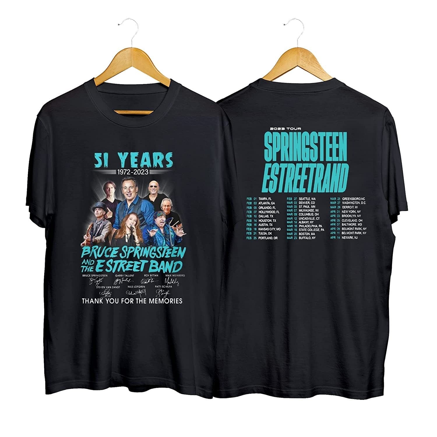Bruce Springsteen And The E Street Band Tour 2023 T-Shirt, Vintage Bruce Springsteen Shirt Hoodie, Sweatshirt