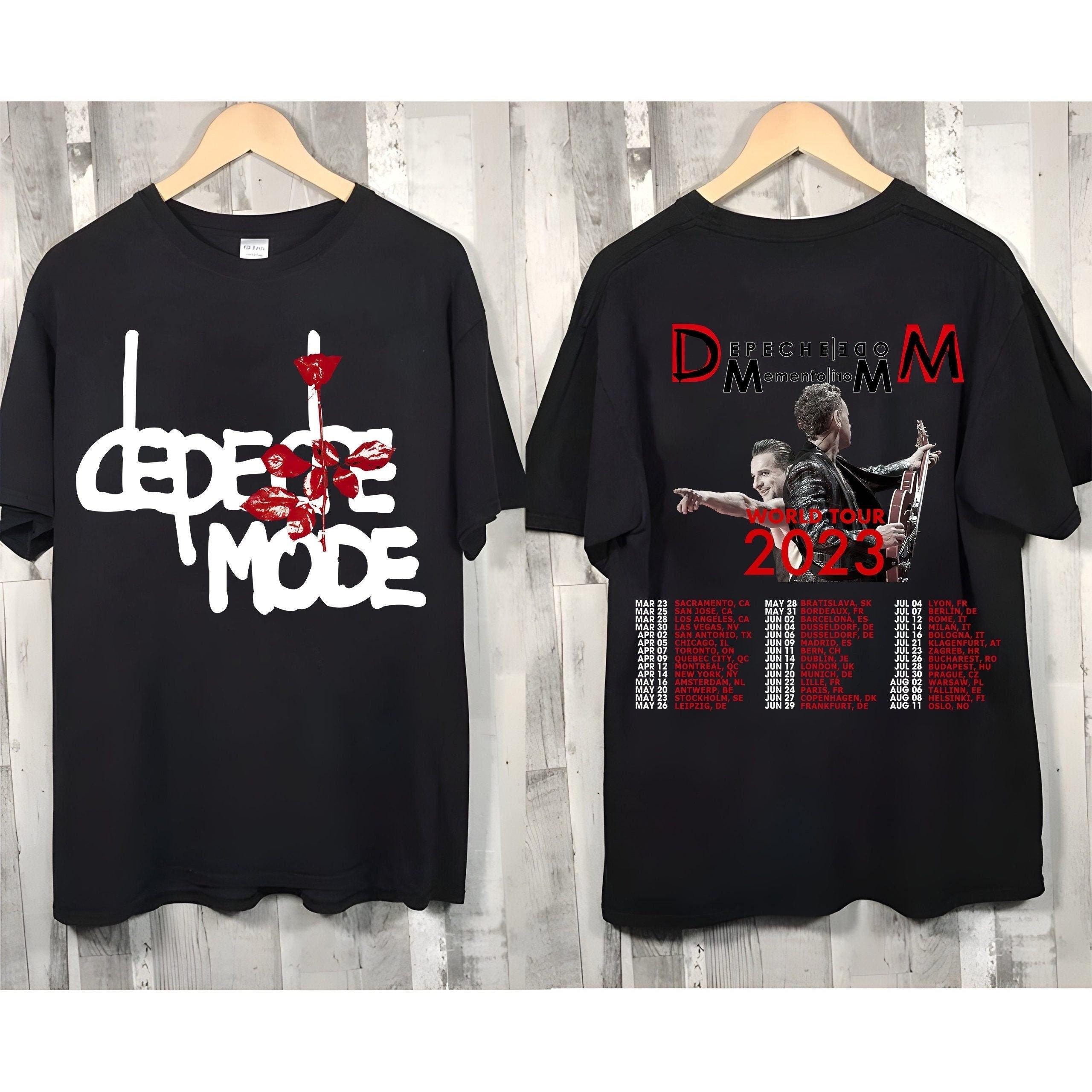 Depeche Mode Memento Mori Tee, Music Lover T-Shirt, Depeche Mode T-Shirt Hoodie, Sweatshirt | CoreVibeTees.com