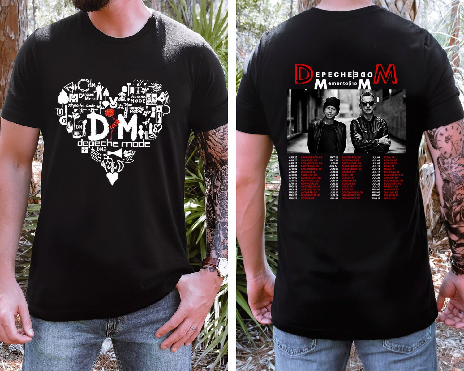 Depeche Mode Memento Mori Tour 2023 Tee, World Violator Concert Shirt Hoodie, Sweatshirt | CoreVibeTees.com