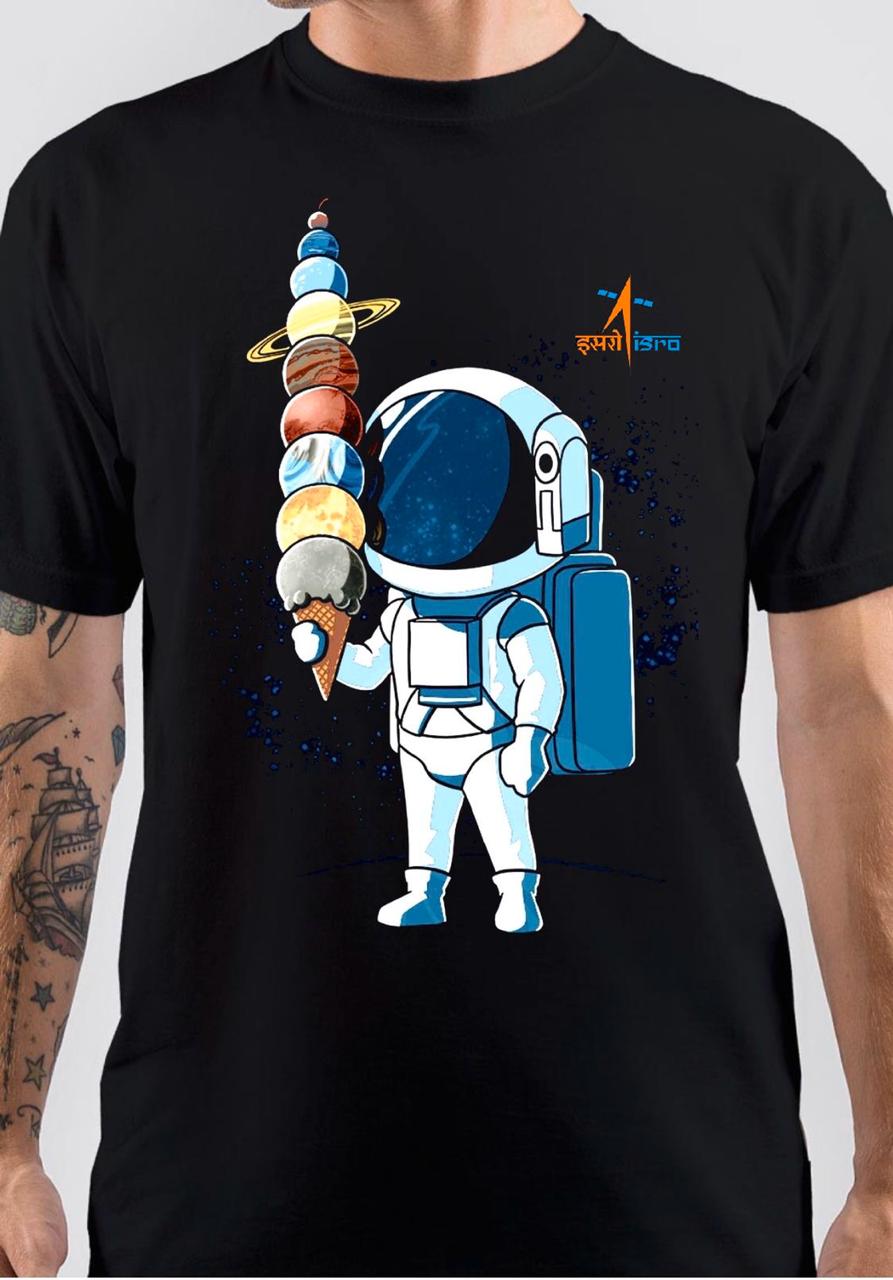 Isro Half Sleeve T-Shirt Hoodie, Sweatshirt | CoreVibeTees.com