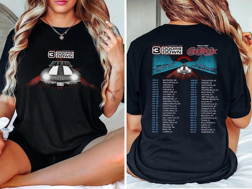 3 Dors Down TShirt 3DD Away From The Sun Tour 2023 Shirt Hoodie, Sweatshirt | CoreVibeTees.com