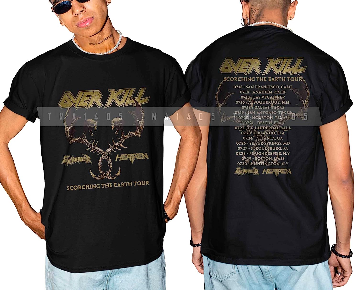 Vintage Overk.ill Shirt Overk.ill Scorched Shirt Hoodie, Sweatshirt | CoreVibeTees.com