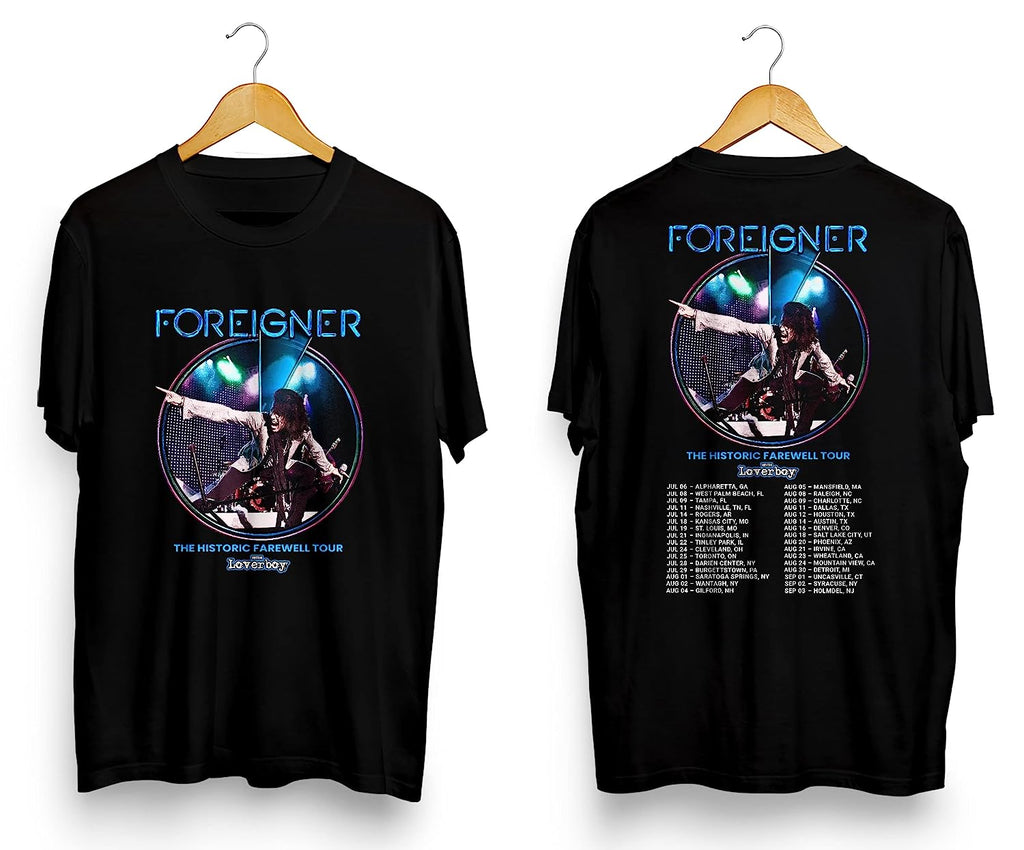 Forei gner Farewell Tour Shirt Hoodie, Sweatshirt | CoreVibeTees.com