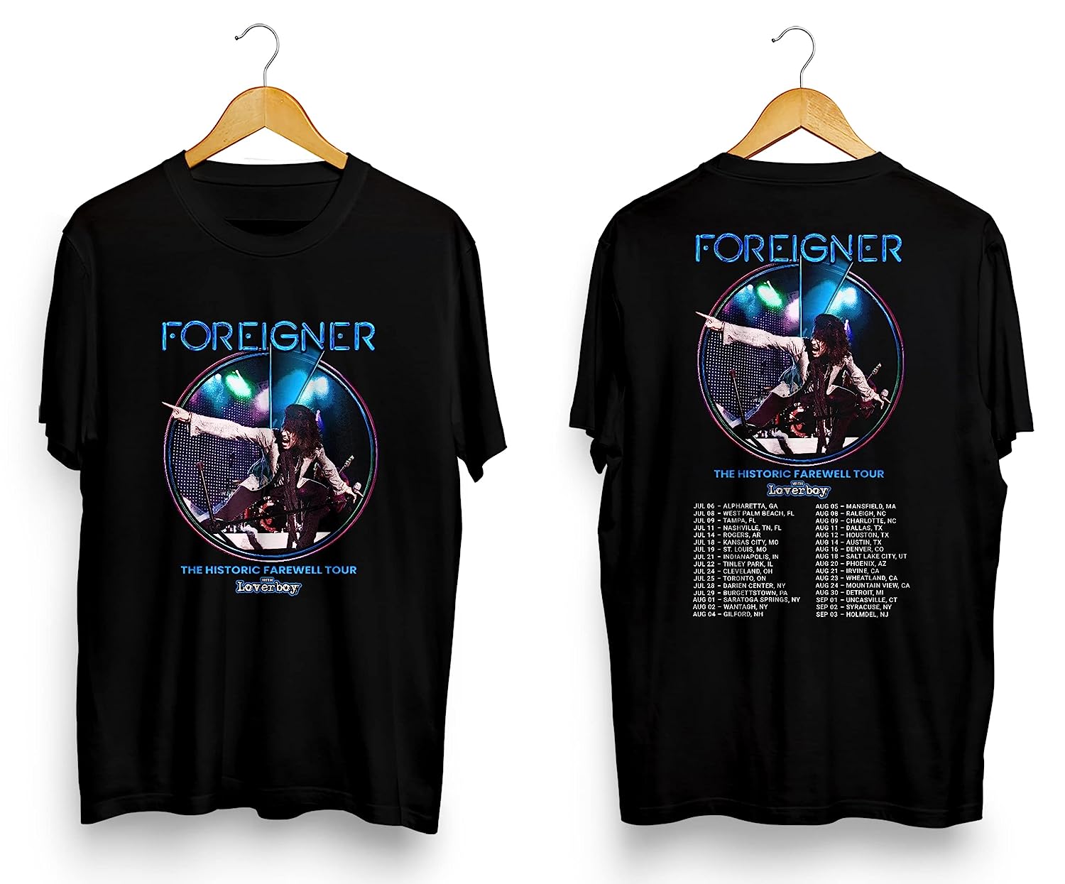 Forei gner Farewell Tour Shirt Hoodie, Sweatshirt | CoreVibeTees.com
