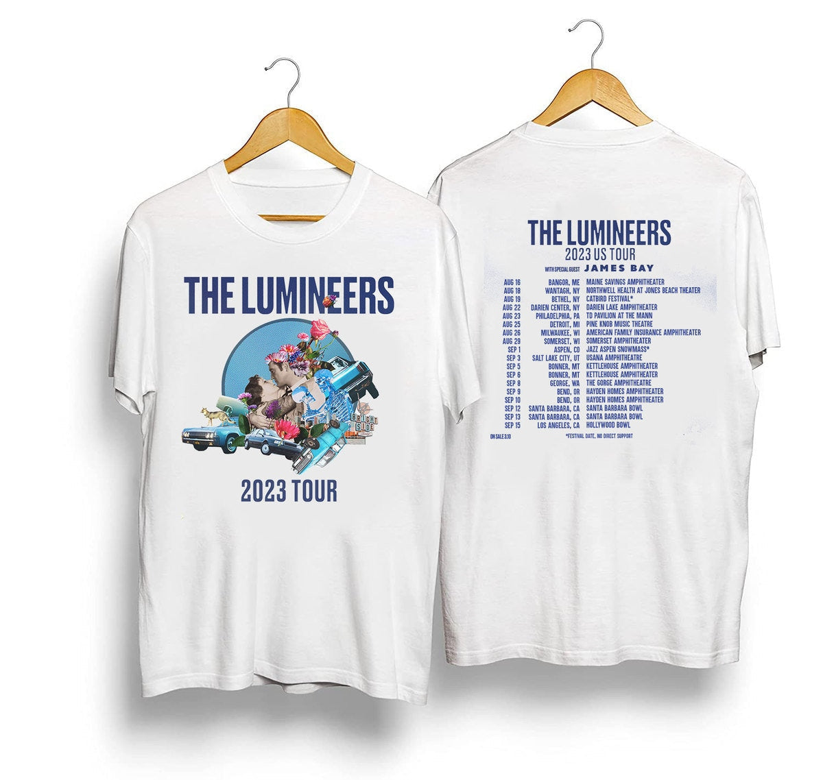 The Lumineers 2023 US Tour Shirt, The Lumineers Band Fan Shirt Hoodie, Sweatshirt | CoreVibeTees.com