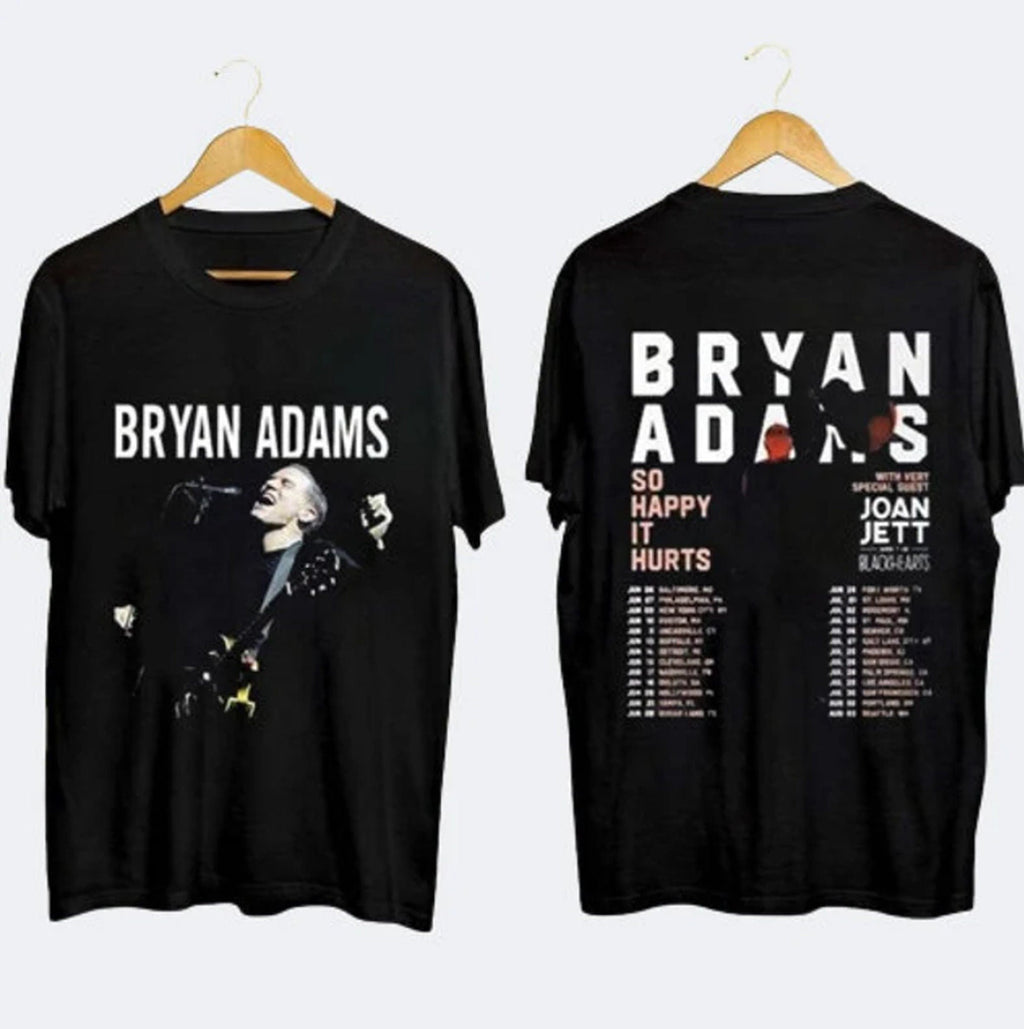 Bryan Adams Tour 2023 T-Shirt, 1985 Bryan Adams Shirt Hoodie, Sweatshirt | CoreVibeTees.com