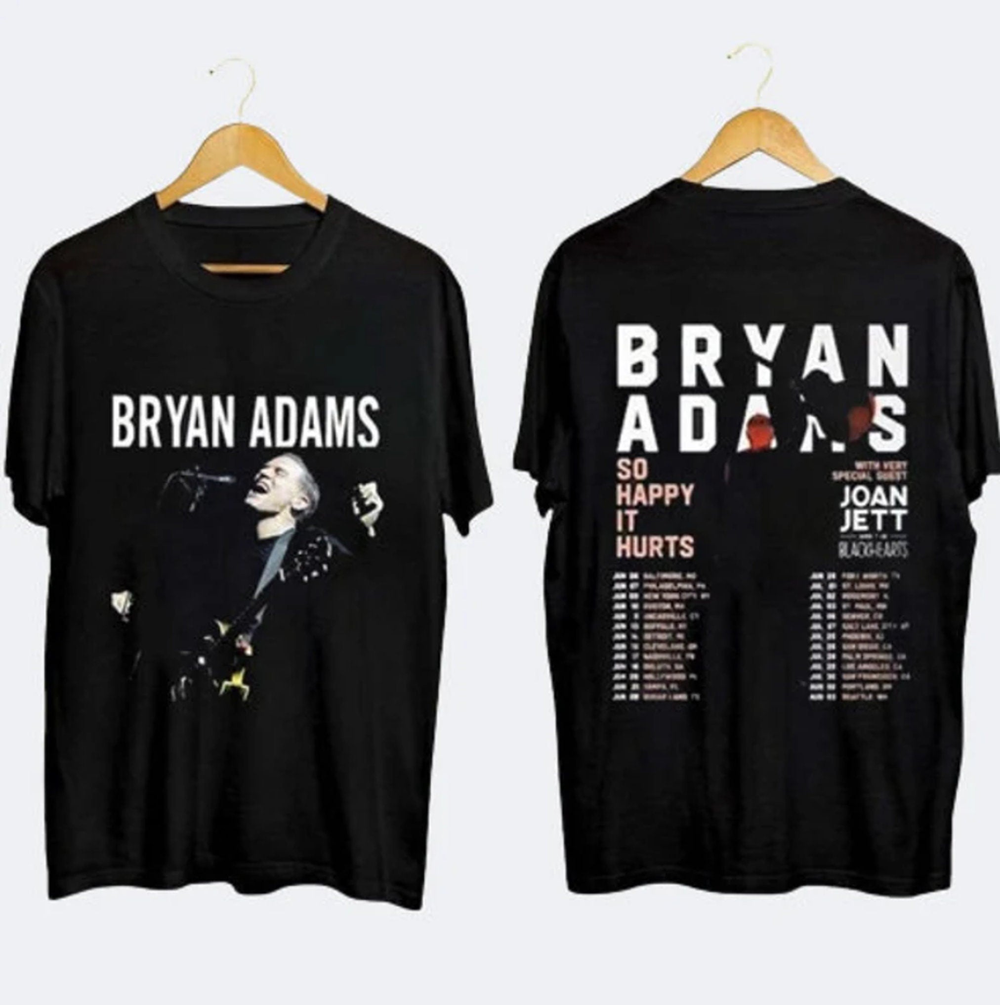 Bryan Adams Tour 2023 T-Shirt, 1985 Bryan Adams Shirt Hoodie, Sweatshirt | CoreVibeTees.com
