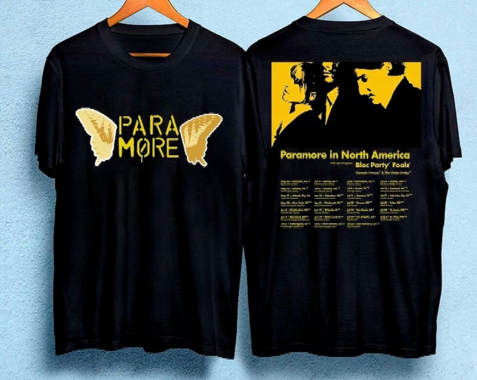 Paramore 2023 Tour Shirt Hoodie, Sweatshirt | CoreVibeTees.com
