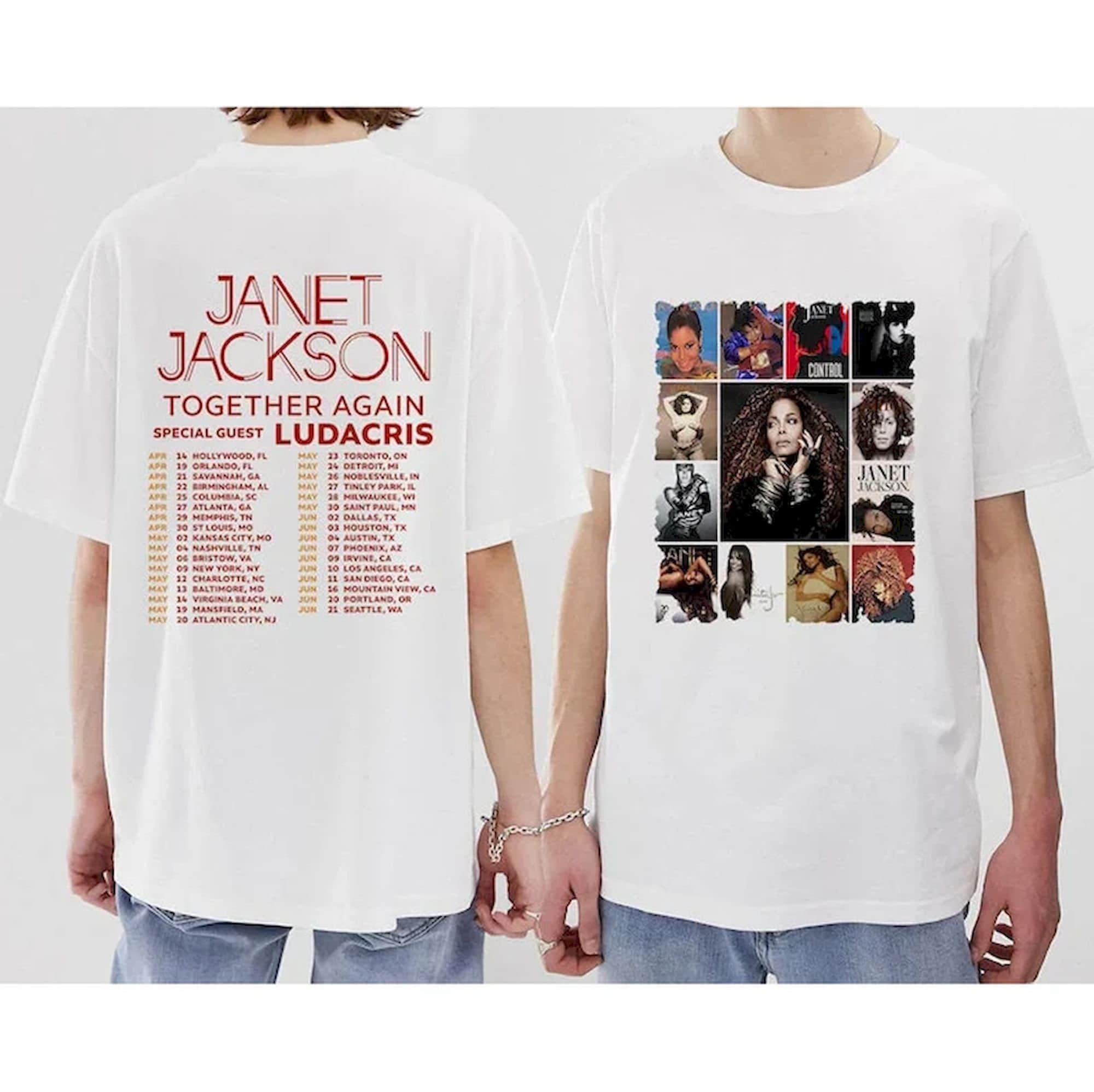 Janet Jackson Tour 2023 Shirt, Janet Jackson Together Again Tour 2023 Shirt Hoodie, Sweatshirt | CoreVibeTees.com