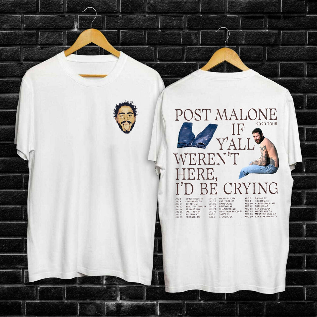 Post Malone 2023 Tour Shirt Post Malone Fan Shirt Hoodie, Sweatshirt | CoreVibeTees.com