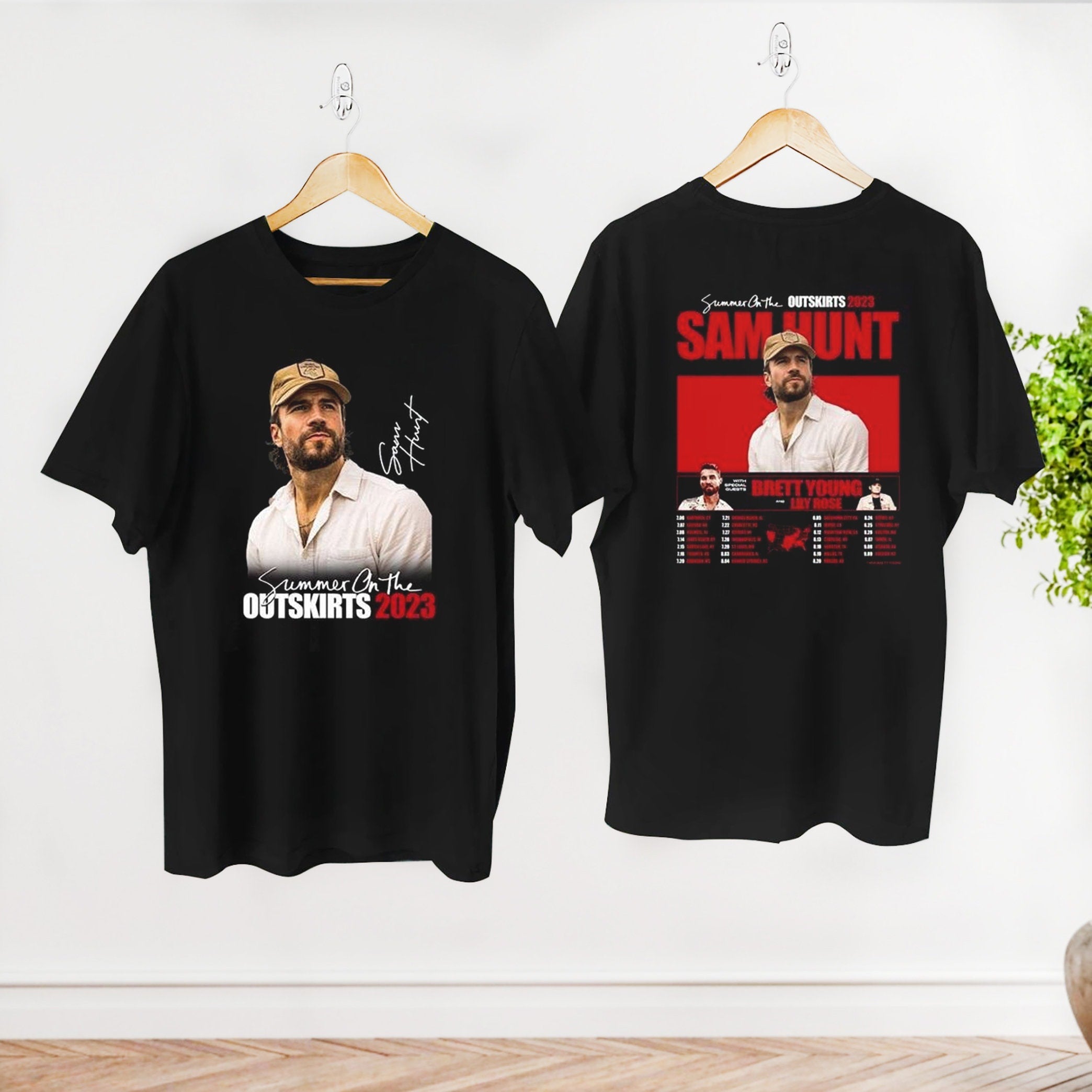 Summer On The Outskirts 2023 Tour Sam Hunt Shirt Hoodie, Sweatshirt | CoreVibeTees.com