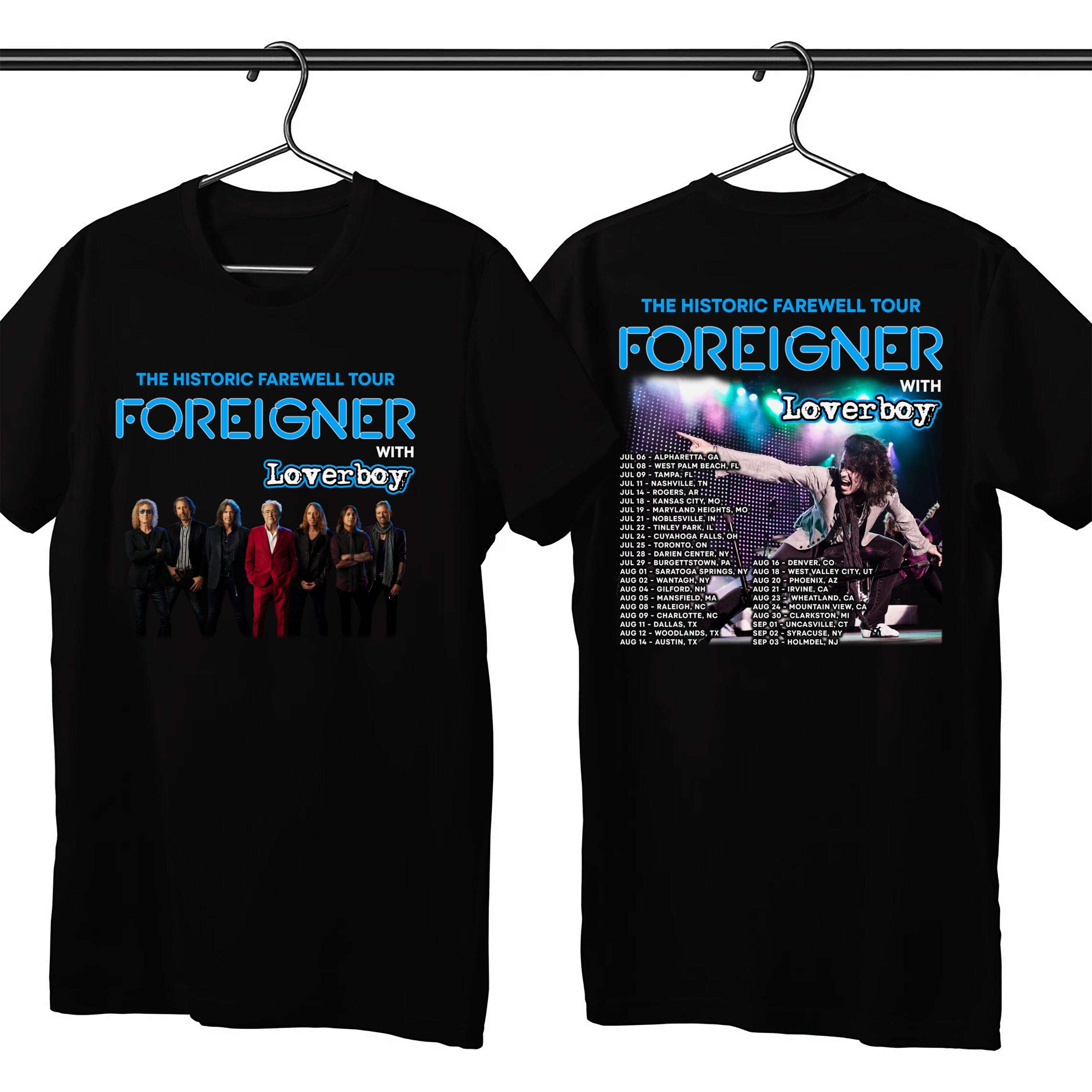 Roreigner With Loveboy The Historic Farewell Tour 2023 Shirt Hoodie, Sweatshirt | CoreVibeTees.com