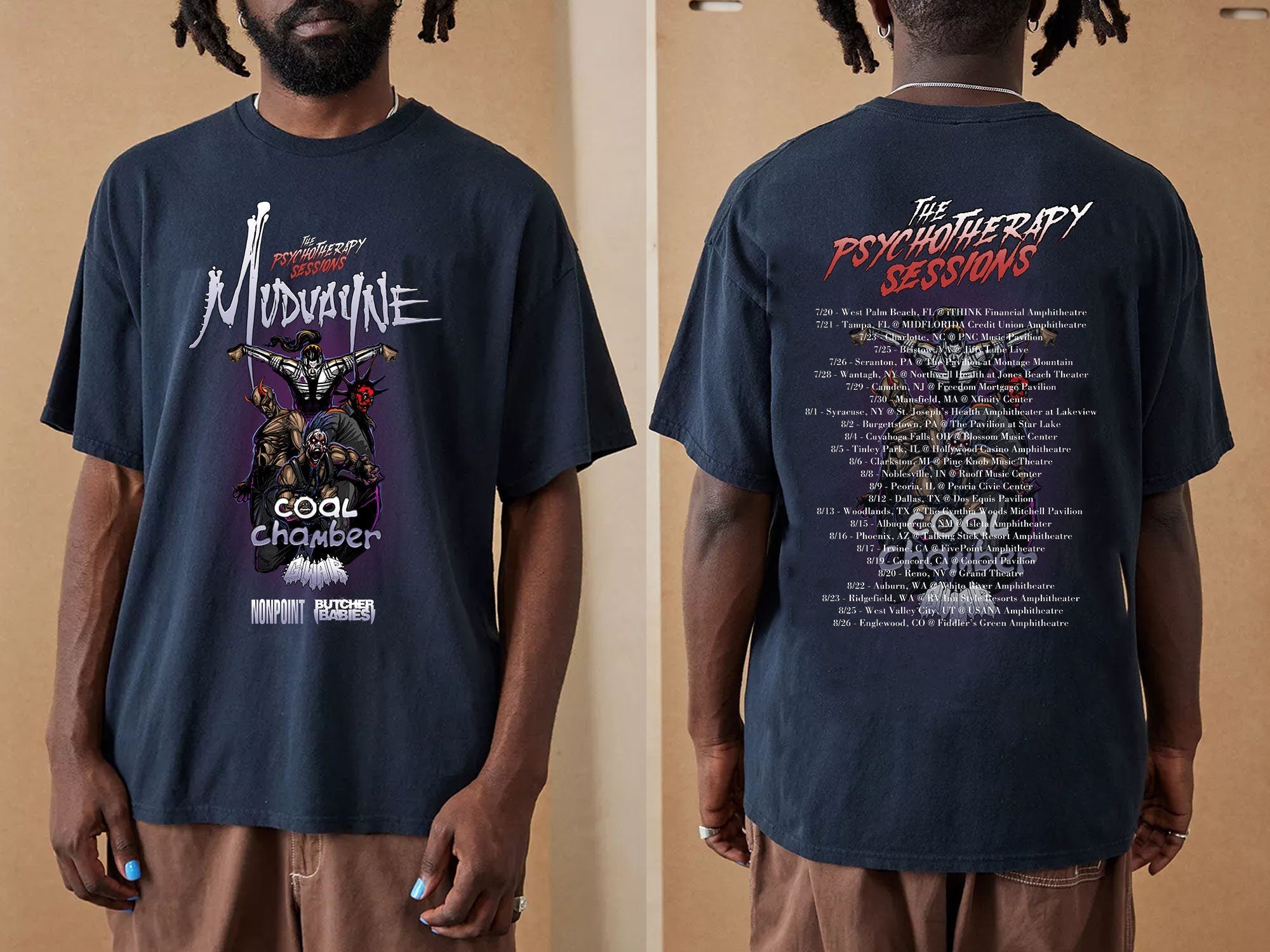 Mudvayne Summer 2023 U.S Tour With Coal Chamber GWAR Shirt Hoodie, Sweatshirt | CoreVibeTees.com