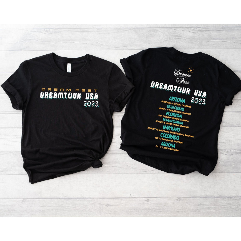Dream Fest Tour Shirt, Dream Fest 2023 Dream Tour Shirt Hoodie, Sweatshirt | CoreVibeTees.com