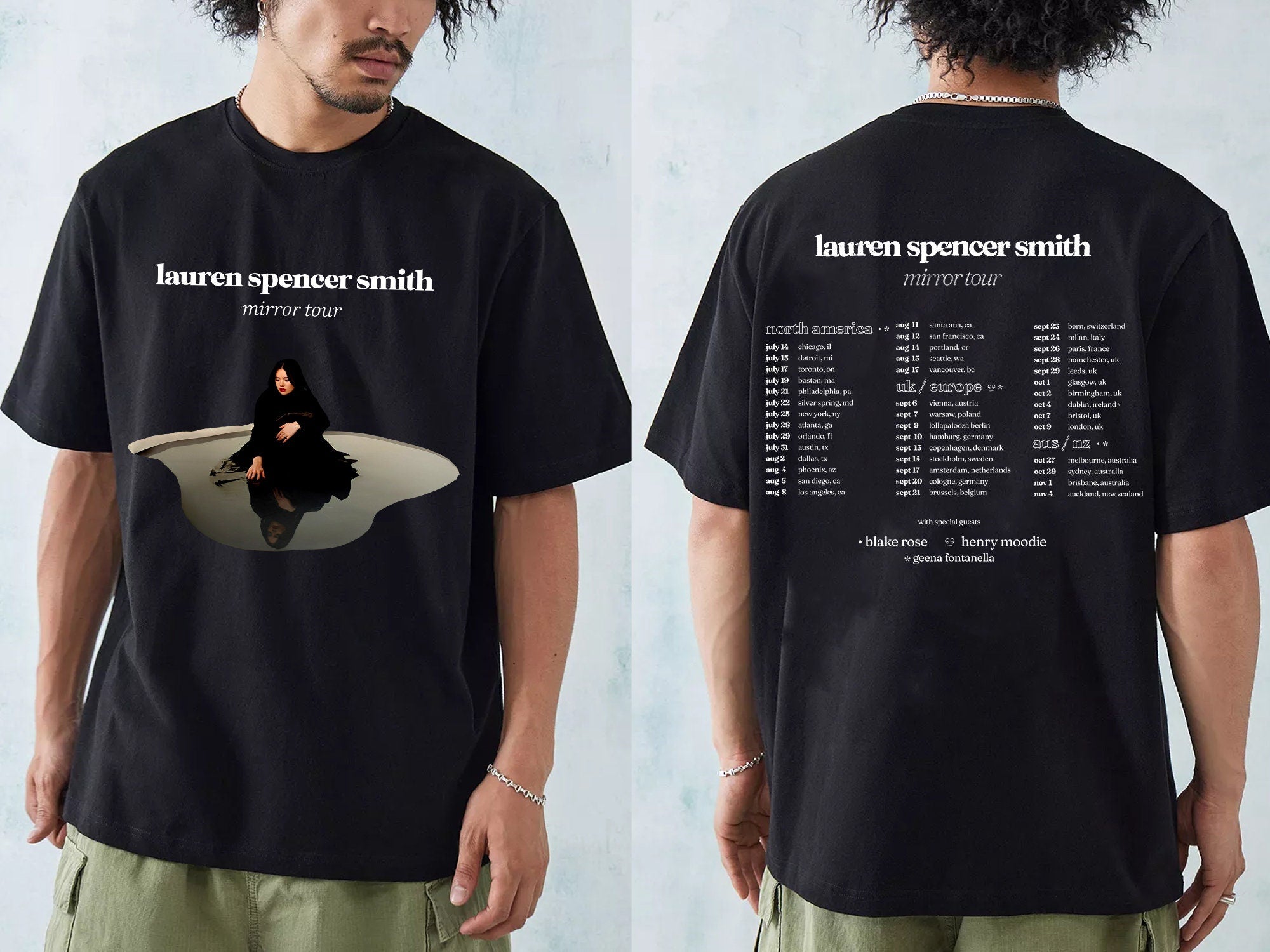 Lauren Spencer Smith The Mirror Tour 2023 Shirt, Lauren Spencer Smith Fan Shirt Hoodie, Sweatshirt | CoreVibeTees.com