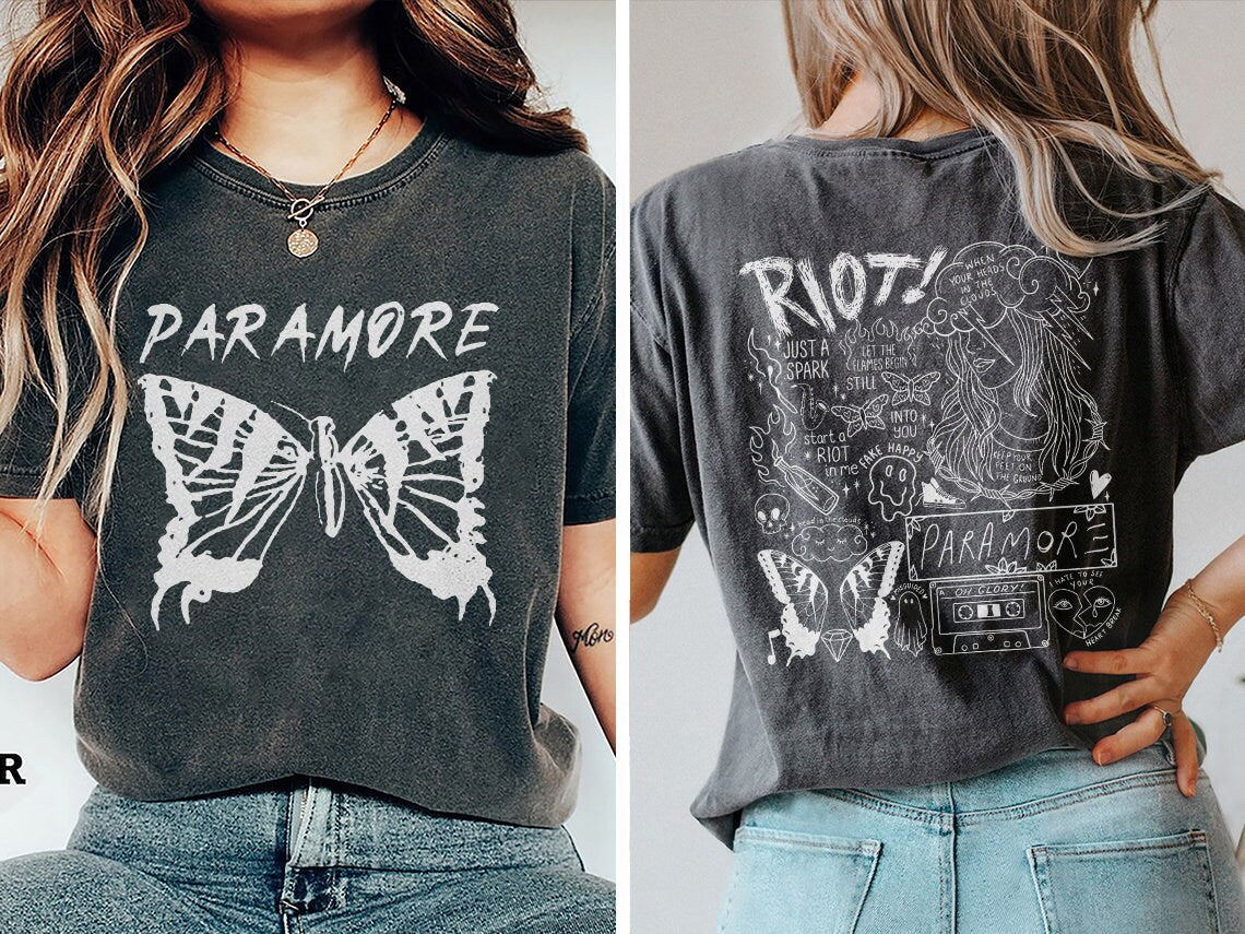 Paramore Butterfly Album T-Shirt Hoodie, Sweatshirt | CoreVibeTees.com