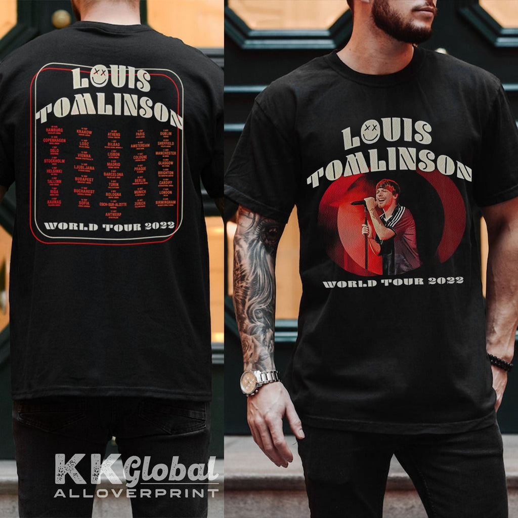 KK040723-24 Vintage Louis Tomlinson World Tour 2023 T-Shirt Hoodie, Sweatshirt | CoreVibeTees.com