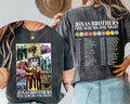 Jonas Brothers World Tour Shirt, Jonas Brothers T-Shirt, Jonas Five Albums One Night Tour Shirt Hoodie, Sweatshirt
