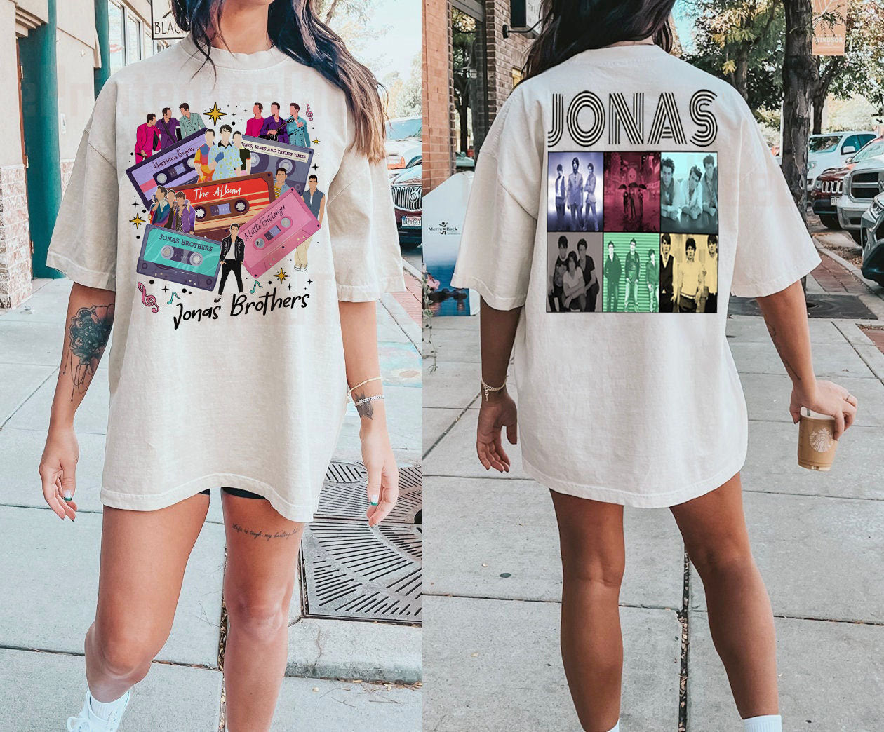 Jonas Brothers T-shirt, Jonas Brothers Tour Shirt Hoodie, Sweatshirt | CoreVibeTees.com