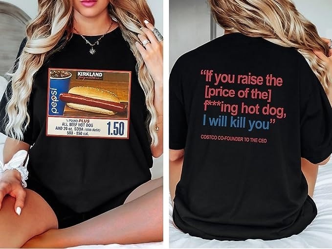 C0stco Hot Dog Shirt, 1.50 C0stco Hot Dog Gift T-Shirt , C0stco Hot Dog T Shirt Hoodie, Sweatshirt | CoreVibeTees.com