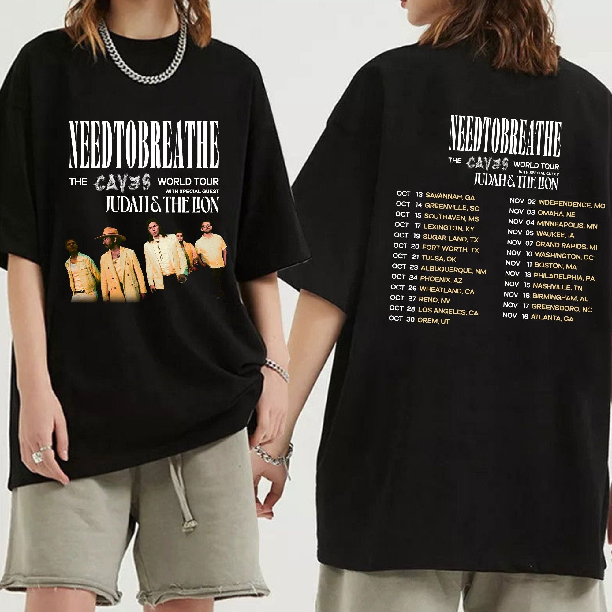 Needtobreathe The Caves World Tour 2023 Shirt Hoodie, Sweatshirt | CoreVibeTees.com
