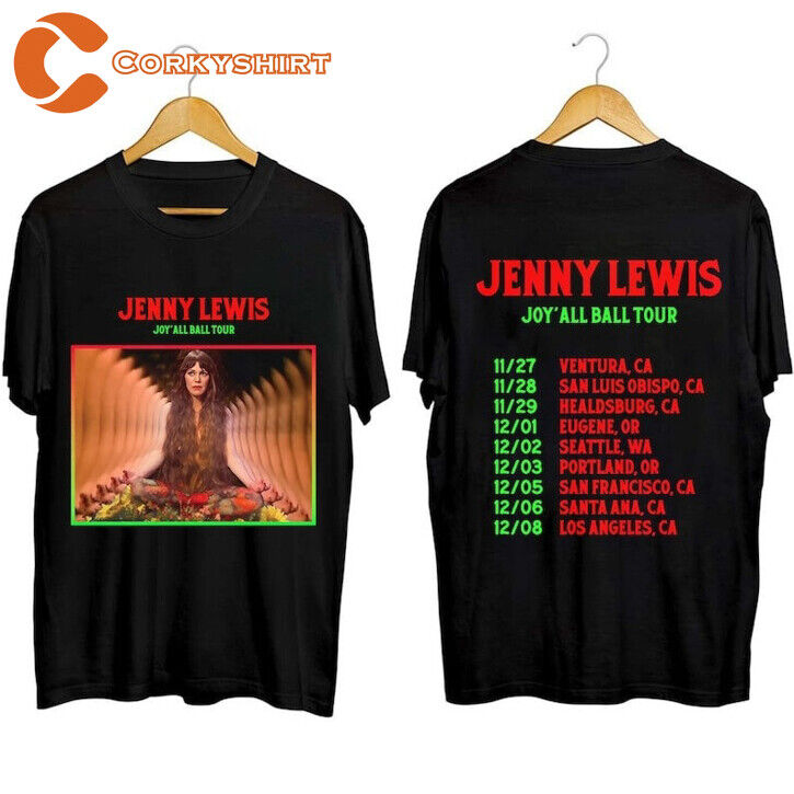 Jenny Lewis Tour 2023 Joyall Ball Concert T-shirt Hoodie, Sweatshirt | CoreVibeTees.com