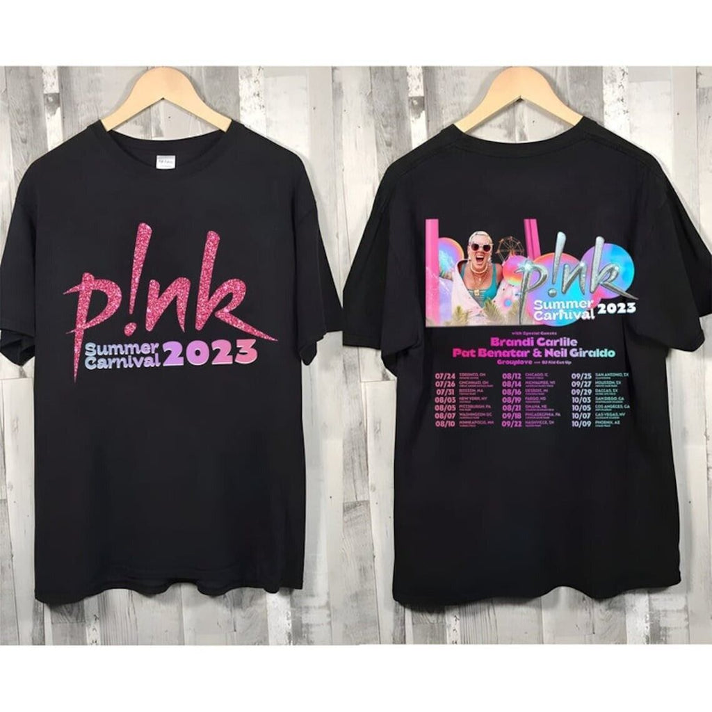 Pink Singer Tour 2023 Summer Nk T-Shirt Album Trustfall Concert Music Hoodie, Sweatshirt | CoreVibeTees.com