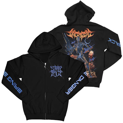 Archspire - Terminated zip-up hoodie T-Shirts, Sweatshirt | CoreVibeTees.com (Image 1)