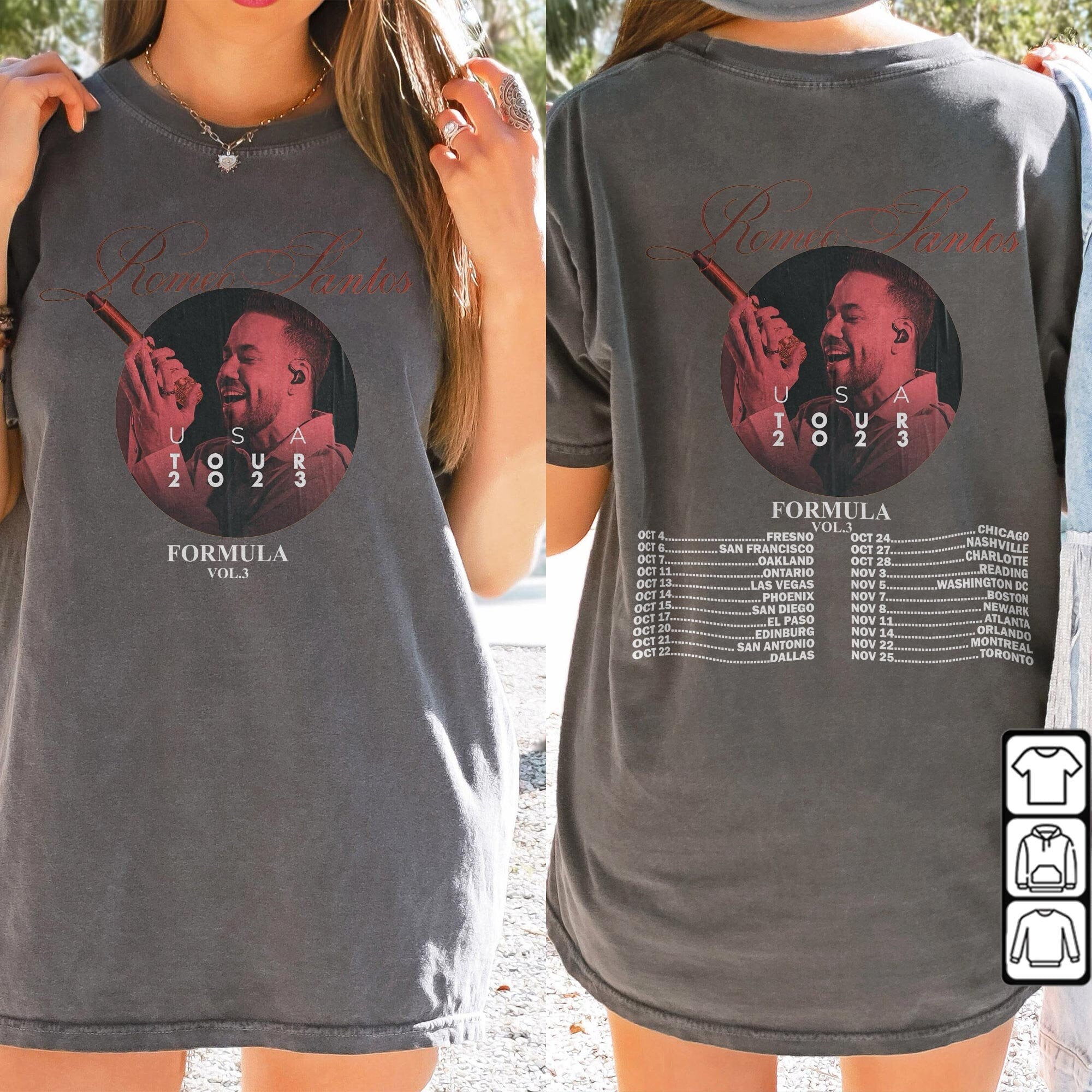 Romeo Santos Music Shirt, 2Side Romeo Santos Formula Hoodie, Sweatshirt | CoreVibeTees.com