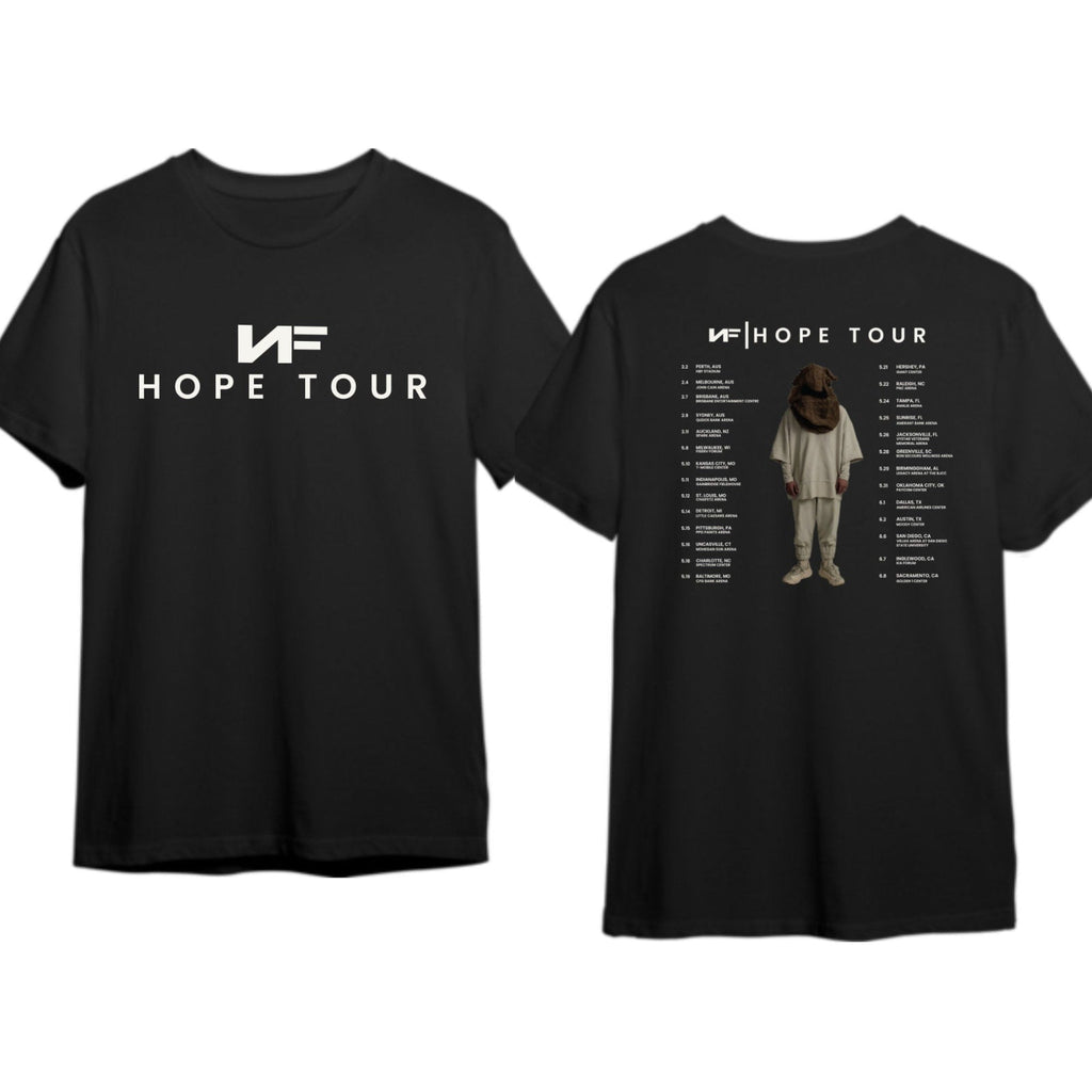 NF Hope Tour 2024 Shirt, NF Fan Gift Shirt, NF Hope Concert 2024 T-Shirt Hoodie, Sweatshirt | CoreVibeTees.com