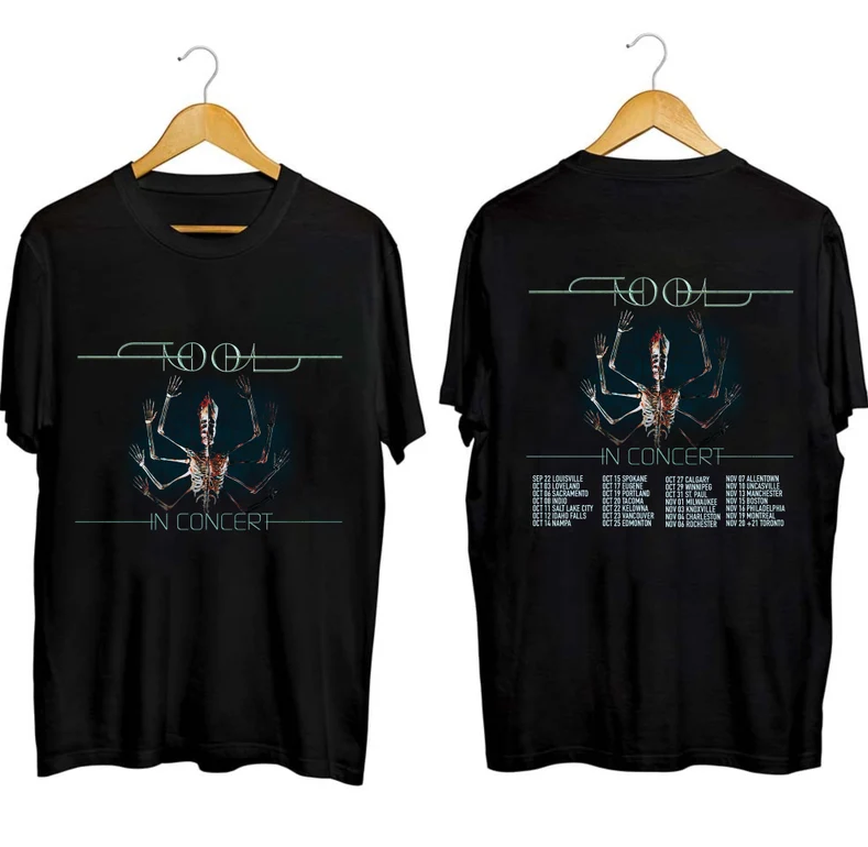 Tool In Concert 2023 Music Band Tour T-Shirt Hoodie, Sweatshirt | CoreVibeTees.com