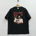 Vintage Elvis Presley Viva Las Vegas T-Shirt Size XL Black Rock N' Roll Music Hoodie, Sweatshirt | CoreVibeTees.com
